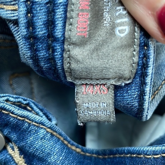 Torrid Luxe Slim Boot Cut Jeans Women's Size 14XS Soft Comfy Stretch Casual - Picture 13 of 15